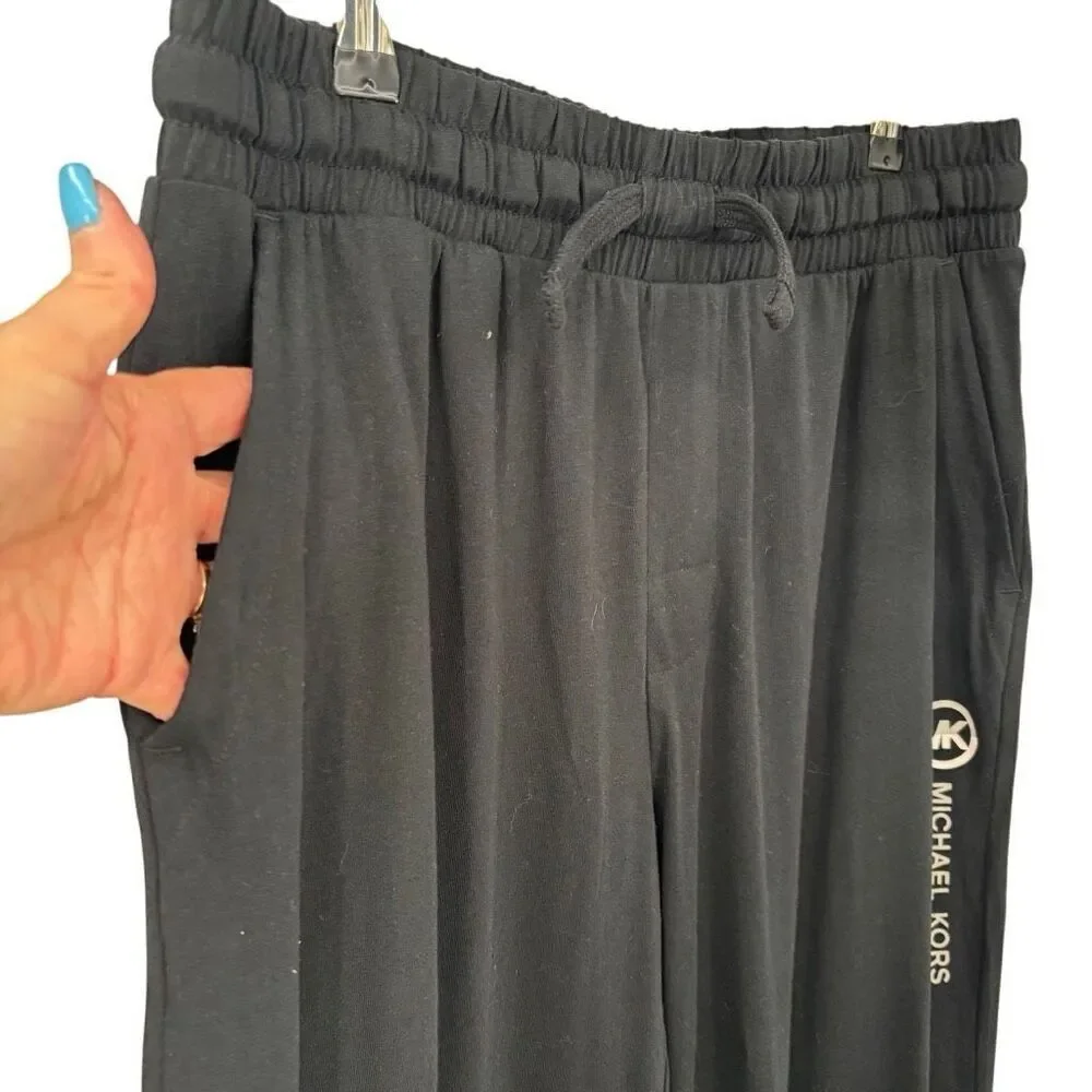 Michael Kors Lounge Pants Black Size Medium NWT‎